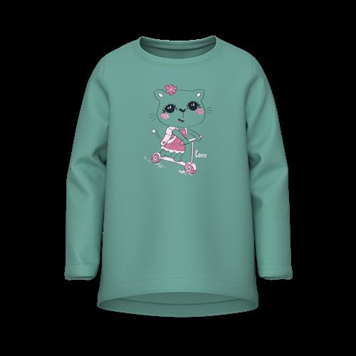 Se NAME IT Langærmet Løs Bluse Violet Wasabi hos SmartKidz