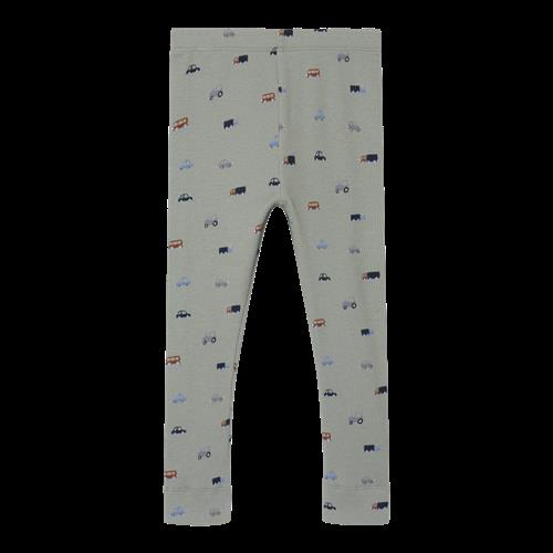 Se NAME IT Rib Leggings Dabu Wrought Iron hos SmartKidz