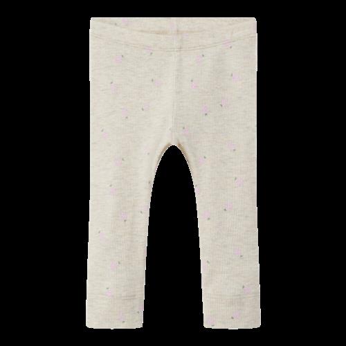 Se NAME IT Rib Leggings Dabua Peyote Melange hos SmartKidz