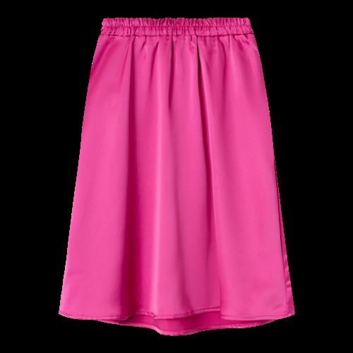 NAME IT Satin Nederdel Katin Raspberry Rose
