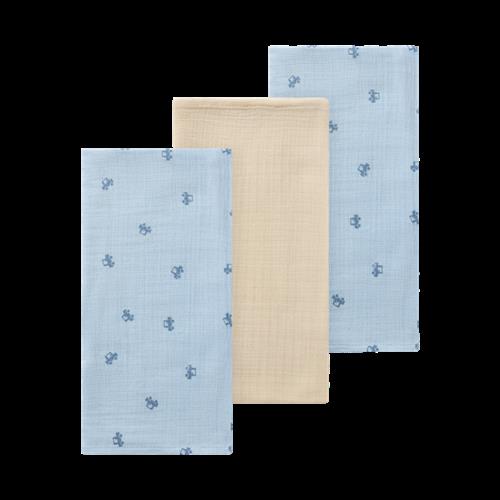 NAME IT 3-Pak Stofbleer Onappy Cashmere Blue
