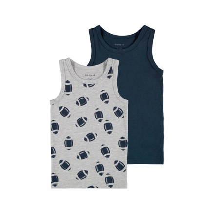 Se NAME IT 2-Pak Basis Tanktops Rugby hos SmartKidz