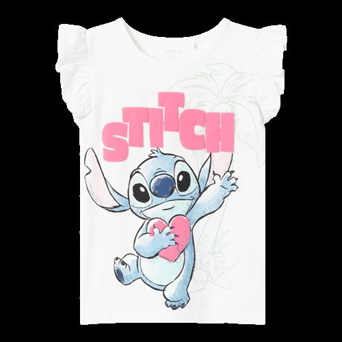 NAME IT Stitch Top Miri Bright White