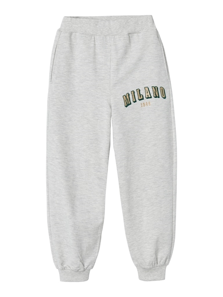 Se NAME IT Sweatpants Losefine Light Grey Melange hos SmartKidz