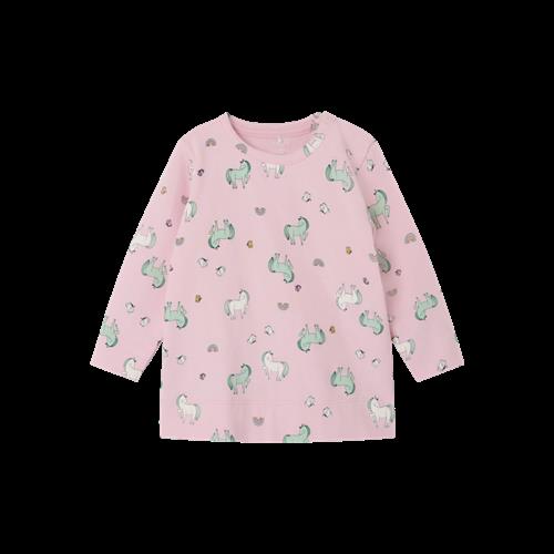 NAME IT Langærmet Bluse Jennia Parfait Pink