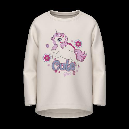 NAME IT Langærmet Bluse Vix Jet Stream