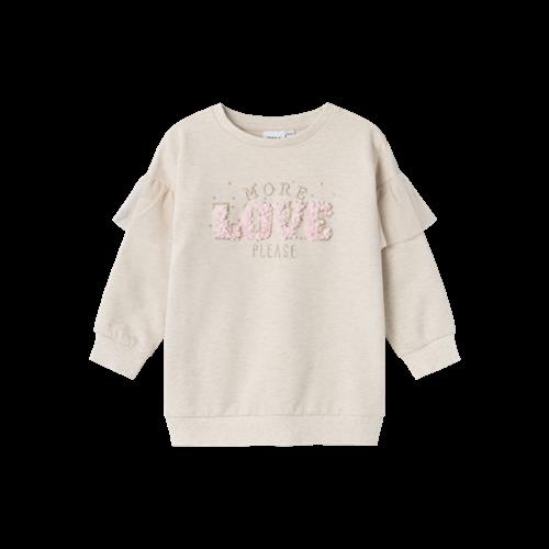 NAME IT Boxy Sweat Tunica Lissy Peyote Melange