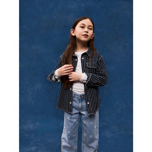 NAME IT Denim Overshirt Mine Dark Sapphire