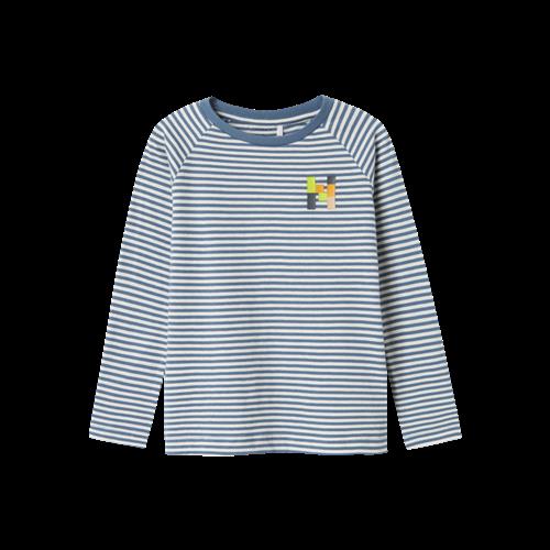 NAME IT Langærmet Bluse Livanno Bluefin