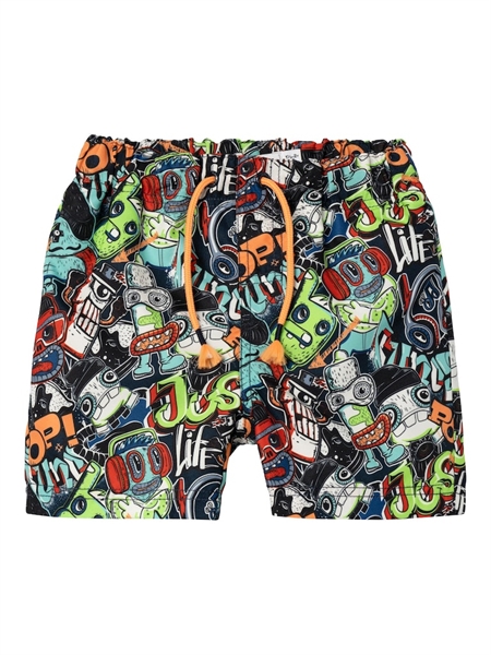 Se NAME IT Badeshorts Zatoon Pool Blue hos SmartKidz
