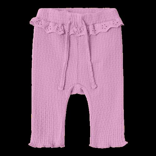 Se NAME IT Bukser Lona Pastel Lavender hos SmartKidz