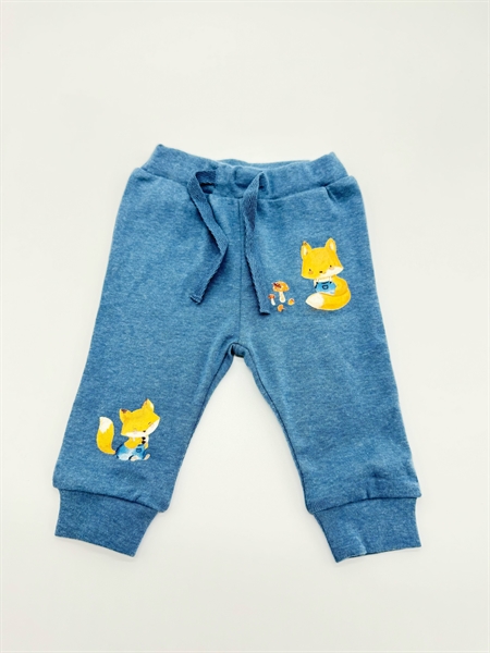 Se NAME IT Baby Bukser Loxy Coronet Blue Melange hos SmartKidz
