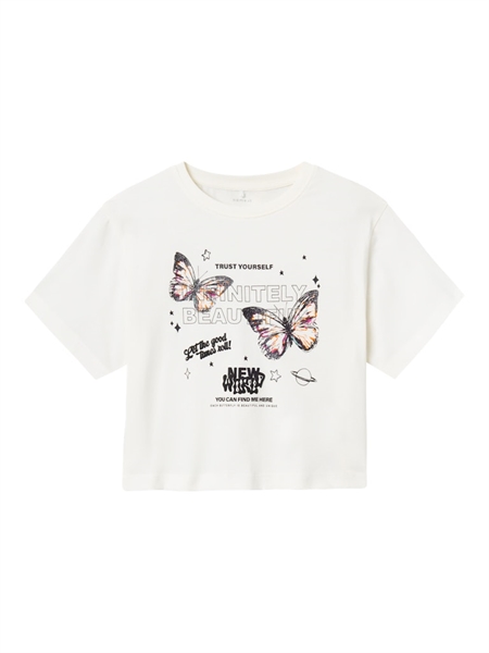 Se NAME IT Kort T-Shirt Nole Jet Stream hos SmartKidz