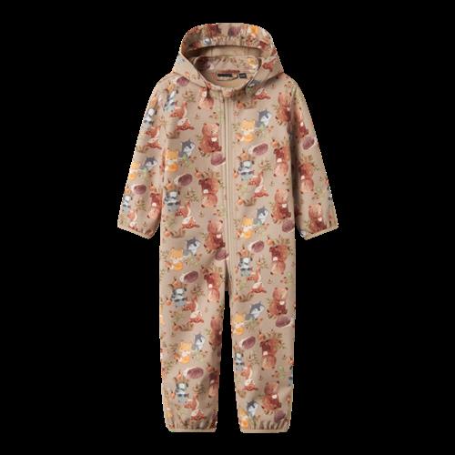 Se NAME IT Softshell Dragt Alfa Oxford Tan hos SmartKidz