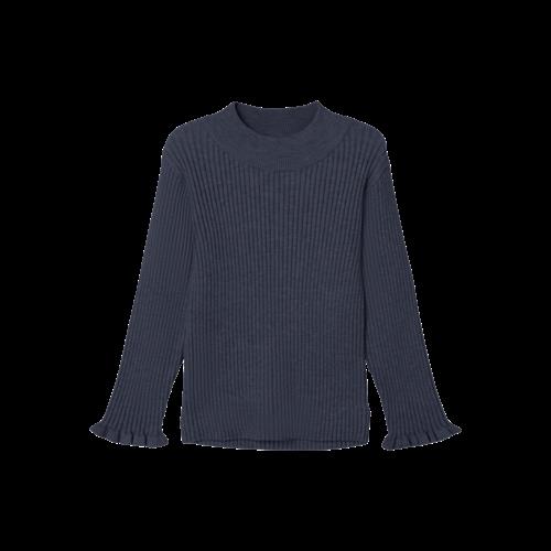 NAME IT Vianna Striktrøje Dark Sapphire