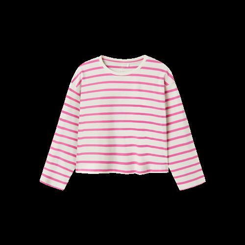 Se NAME IT Kort Langærmet Bluse Vita Phlox Pink hos SmartKidz