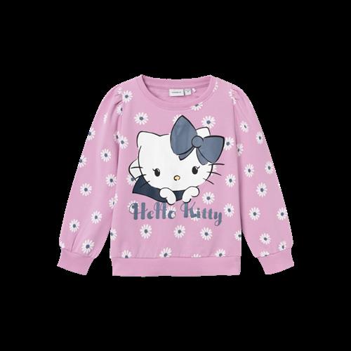 Se NAME IT Hello Kitty Sweatshirt Anna Pastel Lavender hos SmartKidz