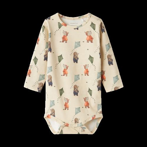 Se NAME IT Langærmet Body Nixon Summer Sand hos SmartKidz