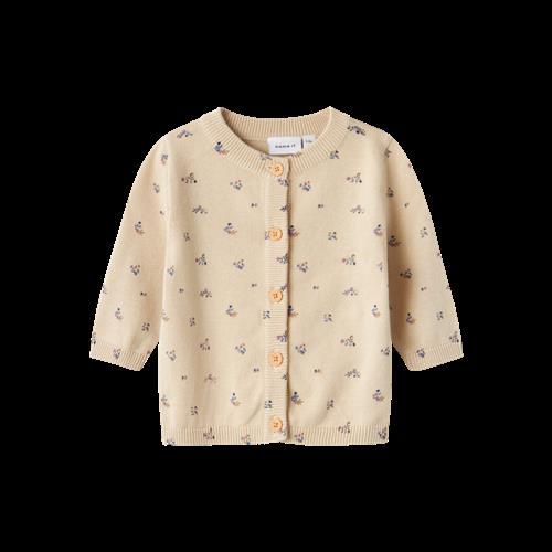 NAME IT Strik Cardigan Onema Summer Sand