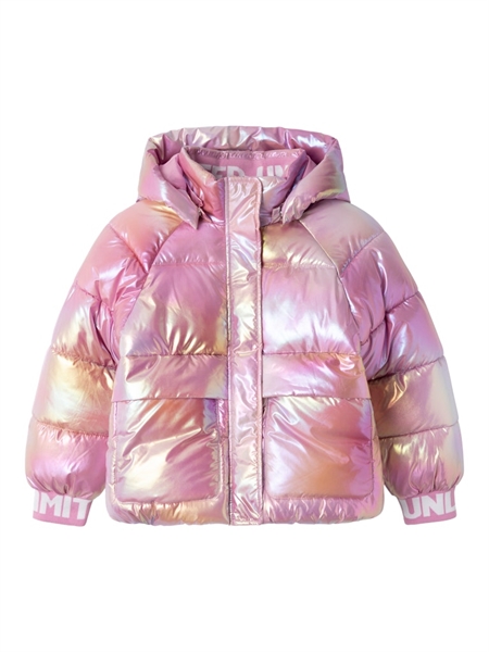 Se NAME IT Puffer Jakke Malan Moonlite Mauve hos SmartKidz