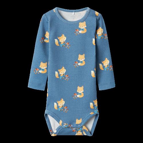 Se NAME IT Body Lox Coronet Blue Melange hos SmartKidz