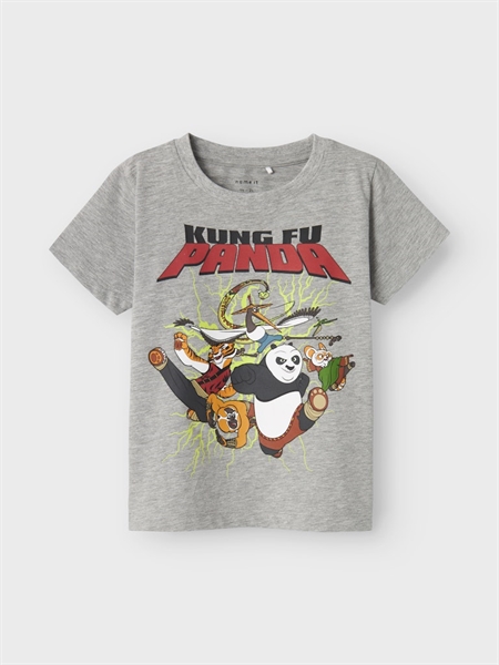 NAME IT Kung Fu Panda T-Shirt Jac Grey Melange