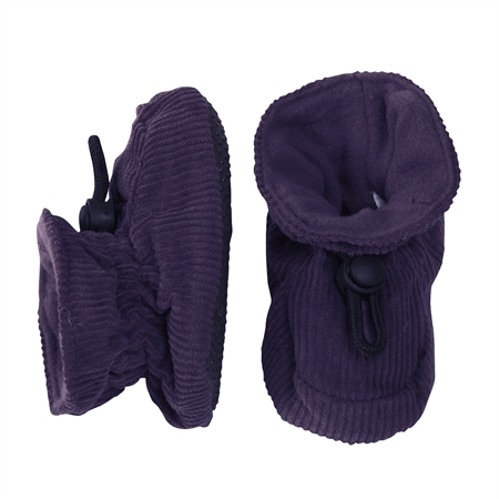 Se MELTON Velour Sutsko Dark Violet hos SmartKidz