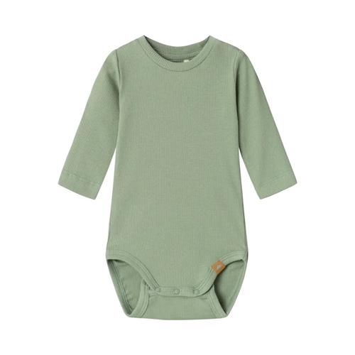 NAME IT Langærmet Rib Body Norro Lily Pad