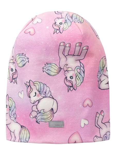 Se NAME IT Beanie Hue Moppy Pink Lavender hos SmartKidz