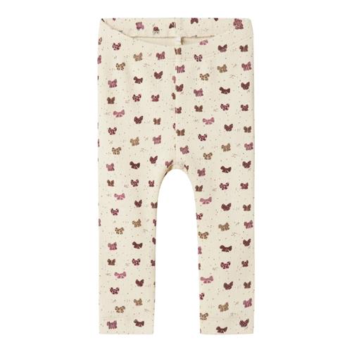 NAME IT Rib Leggings Ribow Summer Sand