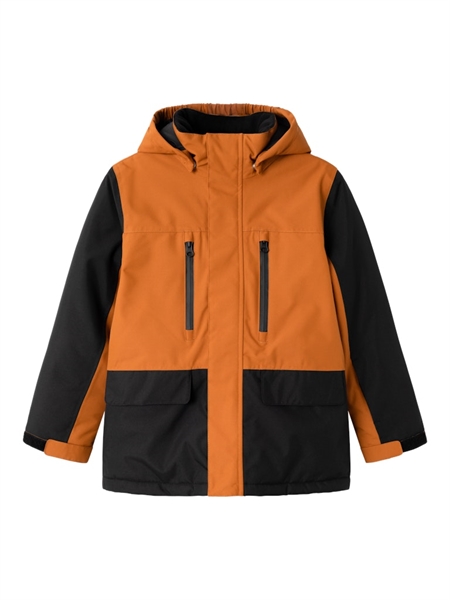 Se NAME IT SNOW10 Skijakke Leather Brown hos SmartKidz