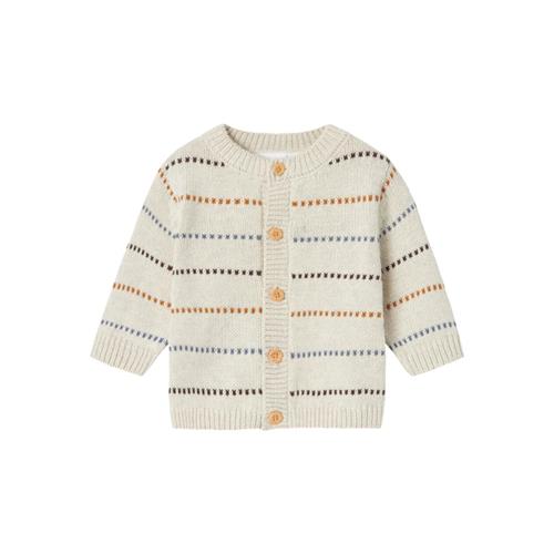 NAME IT Strik Cardigan Refolle Peyote Melange