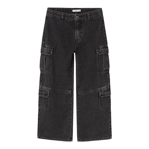 Se NAME IT Crago Brede Jeans Bella Black Denim hos SmartKidz