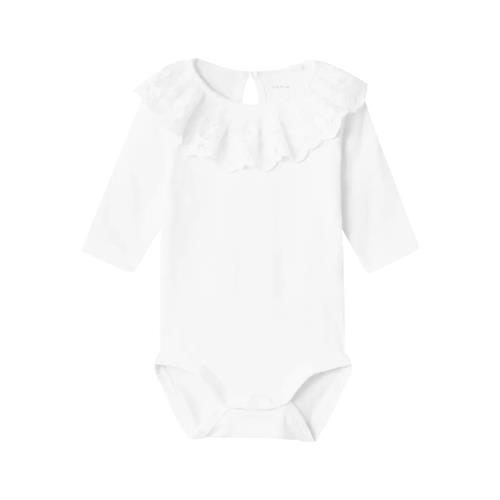 Se NAME IT Langærmet Body Rilda Bright White hos SmartKidz