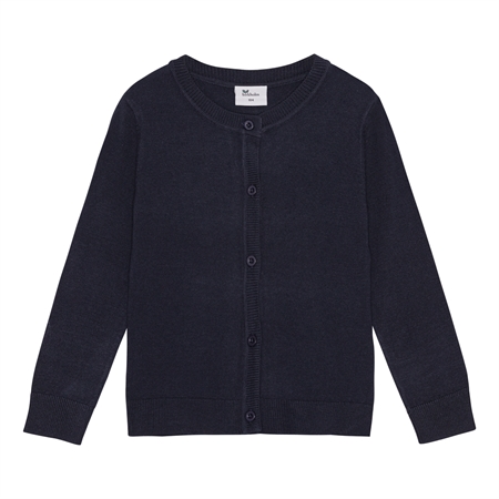 Se BIRKHOLM Strik Cardigan Navy Blå hos SmartKidz