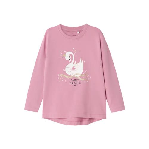 NAME IT Langærmet Bluse Vix Mauve Orchid