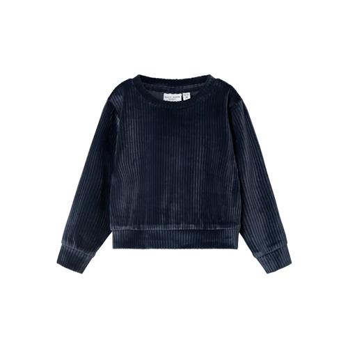 Se NAME IT Velour Bluse Veloa Dark Sapphire hos SmartKidz
