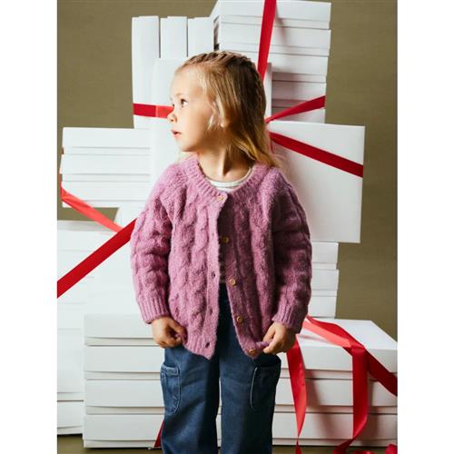 Se NAME IT Strik Cardigan Salille Mauve Orchid hos SmartKidz