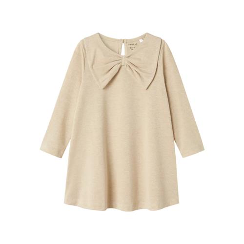 NAME IT Kjole Rnanna Frosted Almond