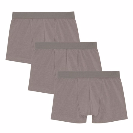 Se BIRKHOLM 3-Pak Boxershorts Granit Grå ved SmartKidz