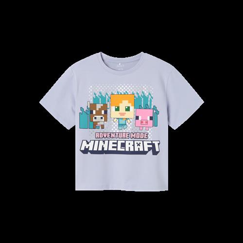 NAME IT Minecraft T-shirt Oxaja Icelandic Blue