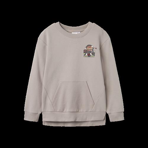 Se NAME IT Sweatshirt Tofigo Ash hos SmartKidz