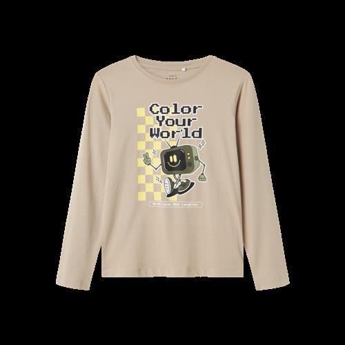 Se NAME IT Langærmet Bluse Vux Pure Cashmere hos SmartKidz
