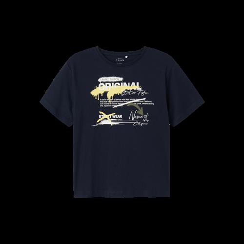 NAME IT T-Shirt Vilogo Dark Sapphire Original