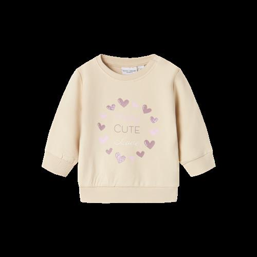 NAME IT Baby Sweatshirt Vrillie Summer Sand