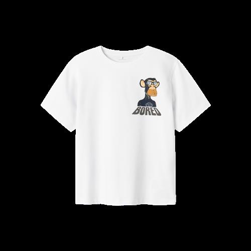 NAME IT T-Shirt Dyn Bright White