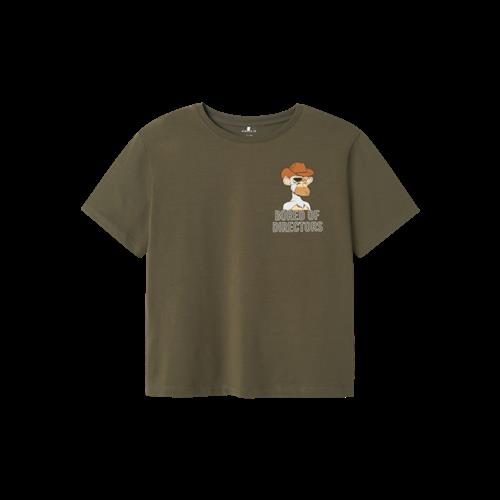 Se NAME IT T-Shirt Dyn Dusty Olive hos SmartKidz