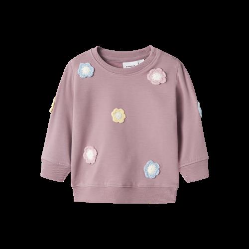 Se NAME IT Sweatshirt Stella Elderberry hos SmartKidz