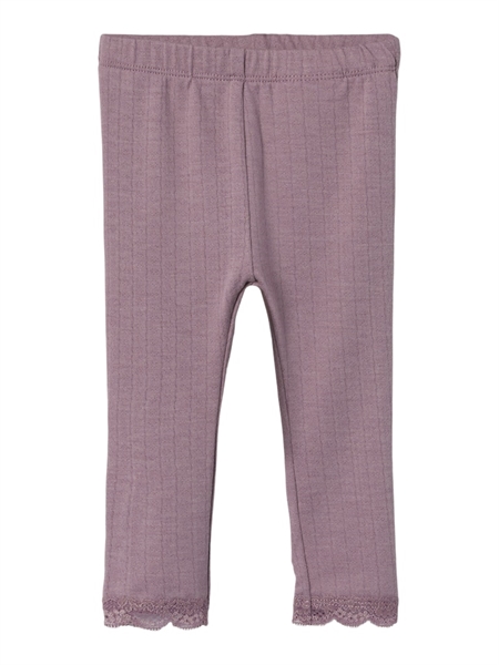 Se NAME IT Leggings Timian Elderberry hos SmartKidz