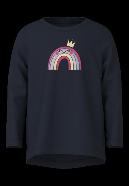 Se NAME IT Langærmet Løs Bluse Violet Dark Sapphire hos SmartKidz